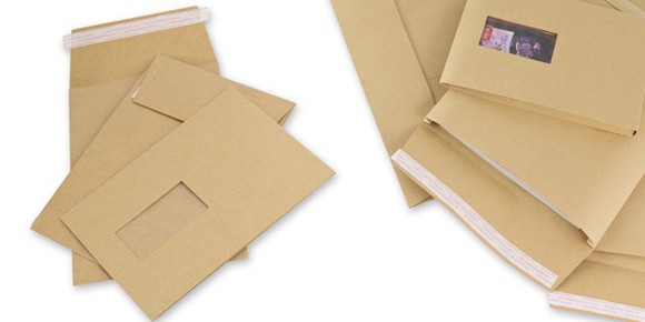 Enveloppe manille à soufflets