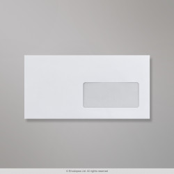 115x225 mm Witte Envelop