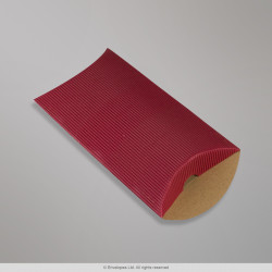 162x114+30 mm (C6) Rode pillowbox van golfkarton