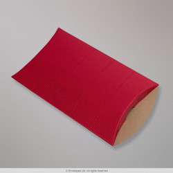 229x162+30 mm (C5) Rode pillowbox van golfkarton