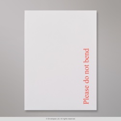 229x162 mm (C5) Wit Boord-Achterkant Envelop