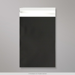 162x114 mm (C6) Čierne matné fóliové vrecko