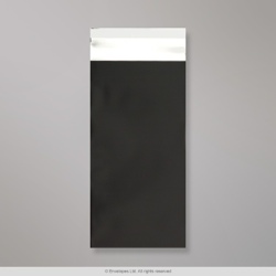 220x110 mm (DL) Čierne matné fóliové vrecko