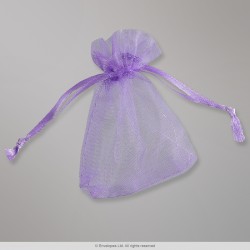 90x70 mm Violet Organza Bag