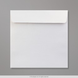 155x155 mm Witte parelmoer-envelop
