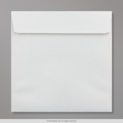 170x170 mm Witte parelmoer-envelop