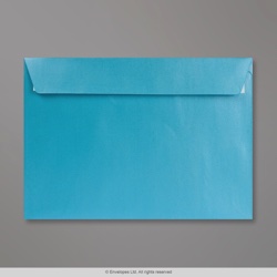 162x229 mm (C5) Babyblauwe parelmoer-envelop