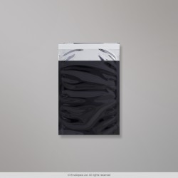 162x114 mm (C6) Schwarz Glänzend Folien-Briefumschlag