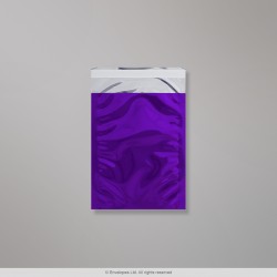 162x114 mm (C6) Violett Glänzend Folien-Briefumschlag