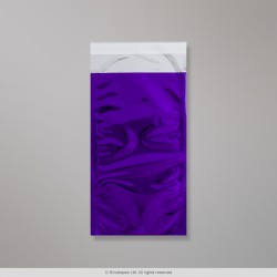 229x114 mm Purple Foil Bag