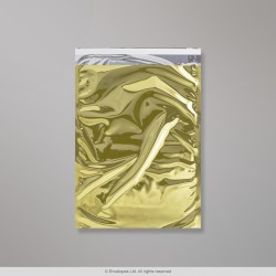 324x229 mm (C4) Gold Glänzend Folien-Briefumschlag