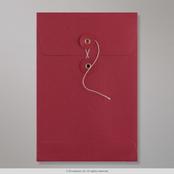 229x162x25 mm Rood Geer Envelop met Japanse Sluiting
