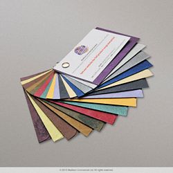 Farvede struktur strip/fugt konvolutter