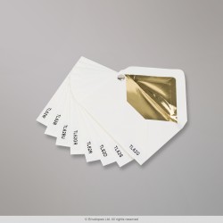 Norsunluu- ja koristepaperivuoratut kirjekuoret - valikoima