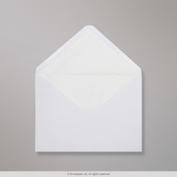 114x162 mm (C6) White Envelope Lined With White Fancy Paper