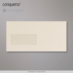 110x220 mm (DL) Cream Conqueror Laid Envelope