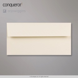 110x220 mm (DL) Cream Conqueror Embossed Envelope