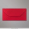 110x220mm (DL) Tulenpunainen kirjekuori