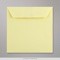 170x170 mm Kaskad Citrongul Farvet Kuvert