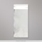 220x110 mm (DL) Zilverkleurige mat folie-enveloppen