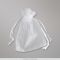 90x70 mm White Organza Bag | Galleria: 1