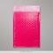250x180 mm Rosa Poly Skinnende Bobletaske | Galleri: 1