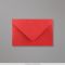 62x94mm Kardinalrød Pearlescent Kuvert | Galleri: 1