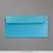 110x220mm (DL) Babyblå Pearlescent Kuvert | Galleri: 1