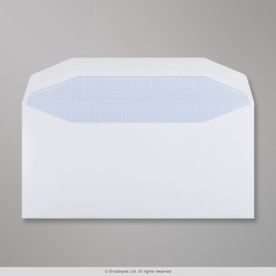  	110x220 mm (DL) Weiß Briefumschlag