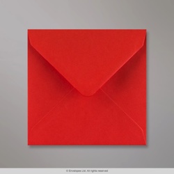 130x130 mm Poppy Red Envelope