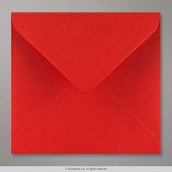 155x155 mm Poppy Red Envelope