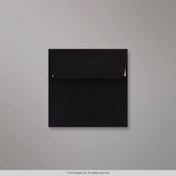 100x100 mm Schwarz Briefumschlag