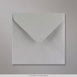 130x130 mm Light Grey Gummed Envelope