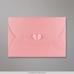 162x229 mm (C5) Detská Ružová Motýliková Skladaná Obálka