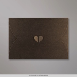 162x229 mm (C5) Bronzová Motýliková Skladaná Obálka