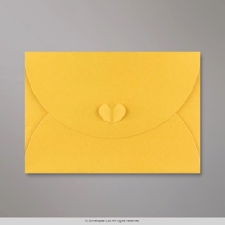 162x229 mm (C5) Zlatožltá Motýliková Skladaná Obálka