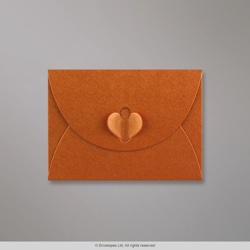 82x113 mm (C7) Medená Motýliková Skladaná Obálka