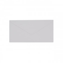 110x220 mm (DL) Weiß Briefumschlag