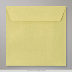 155x155 mm Bean Green Textured Envelope
