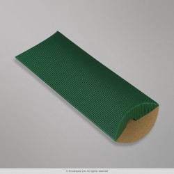 220x110+30 mm (DL) Dunkel Gr&uuml;ne gerippte Geschenkboxen