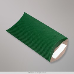 162x114+30 mm (DL) caixa almofada com Ondula&ccedil;&atilde;o - verde