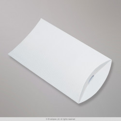 229x162+30 mm (C5) Biela vlnitá krabica v tvare vankúša