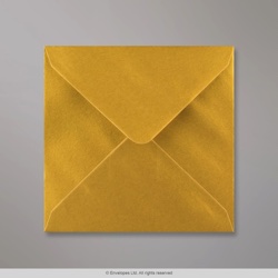 130x130 mm Metallic Gold Envelope