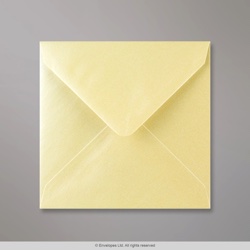 130x130 mm Champagne Lustre Envelope