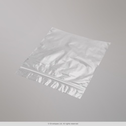 140x140 mm Číre vrecko so zip uzáverom