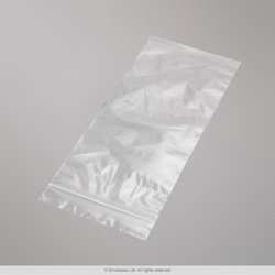 190x75 mm Číre vrecko so zip uzáverom