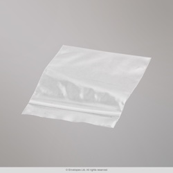 55x55 mm Číre vrecko so zip uzáverom