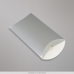 162x114 mm (C6) caixa almofada - prata