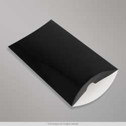 229x162+35 mm (C5) caixa almofada - preto