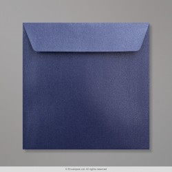155x155 mm Mitternachtsblau Briefumschlag mit Perlmutteffekt